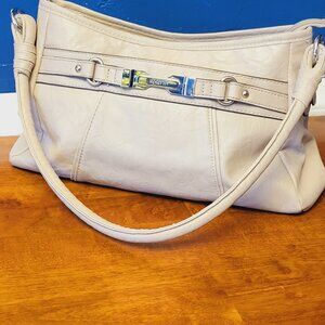 Rosetti ~ Beige/Cream ~ Leather ~ Shoulder Bag / Purse